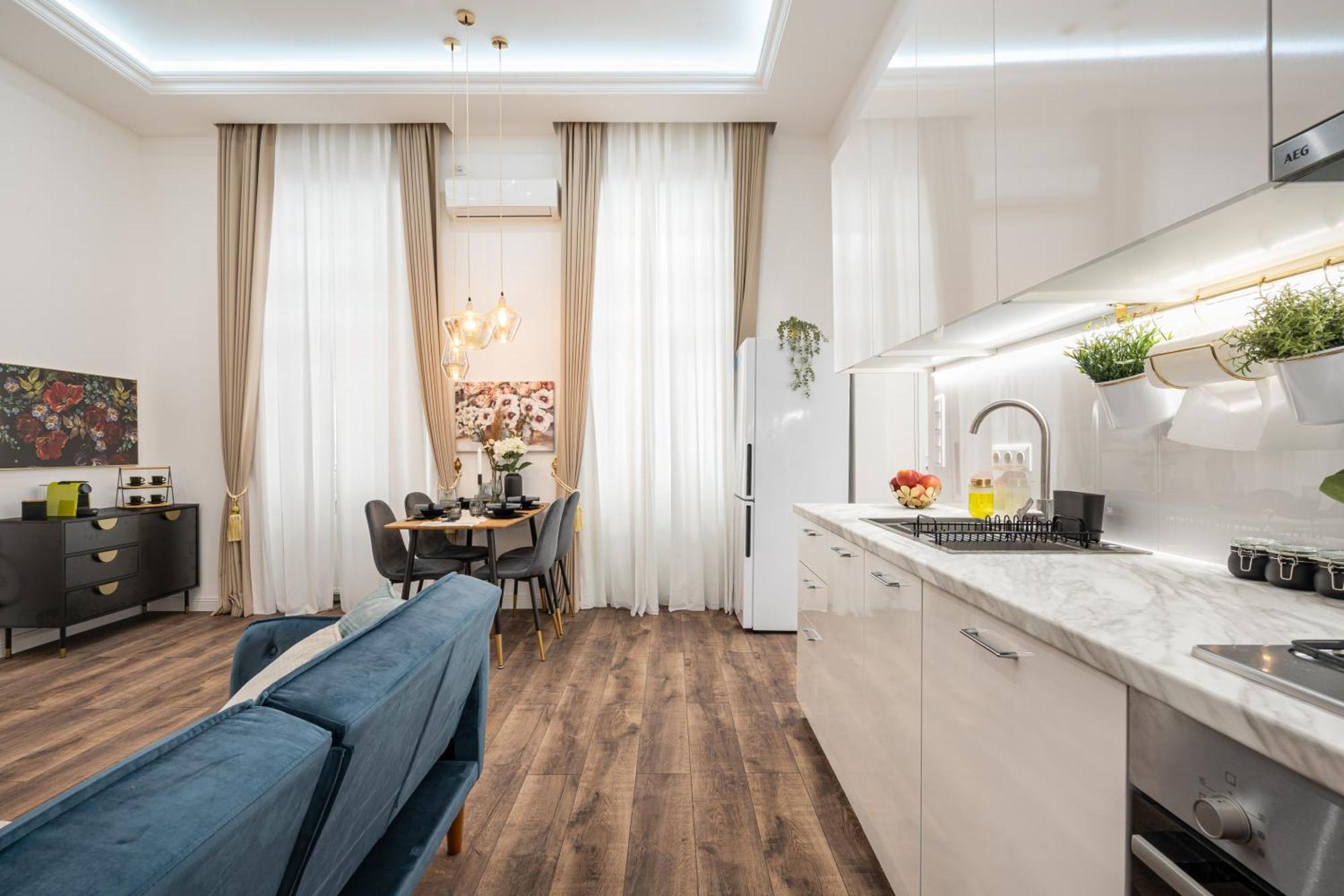 Blue Velvet Luxury Apartment Budapest Exterior photo